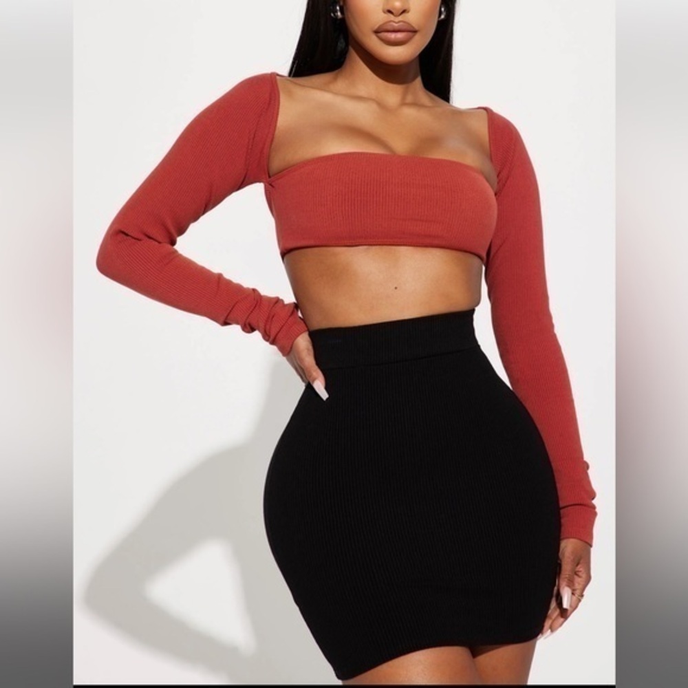 Terracotta‎ Snatched Top - Terracotta Size M RefFNB